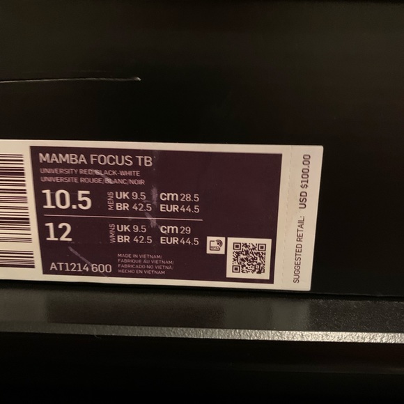 Kobe Mamba Focus